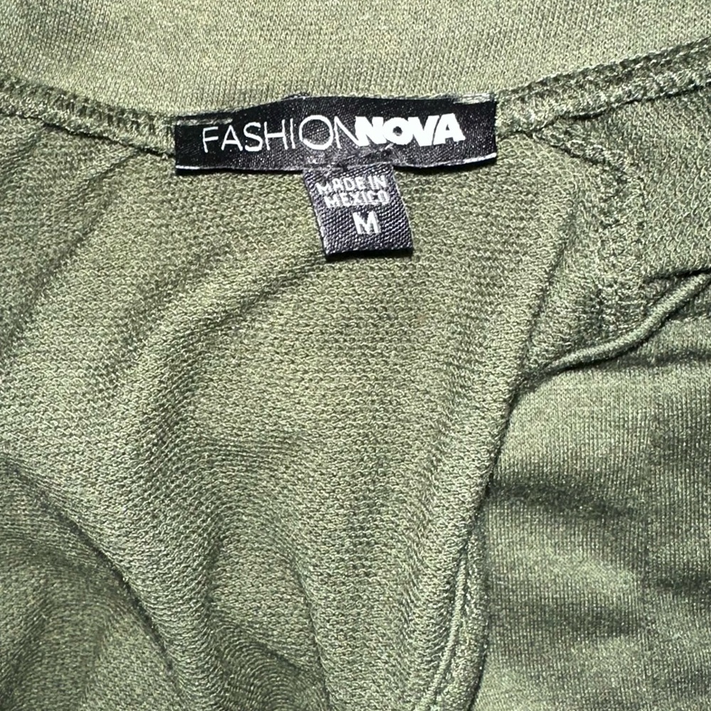 Fashion Nova Olive Jumpsuit - Picture 4 of 4